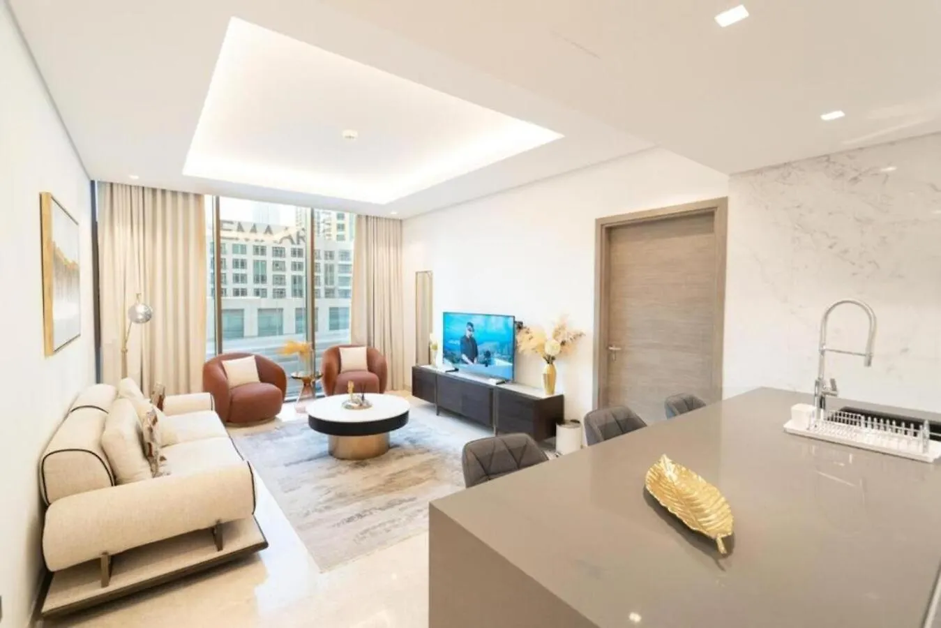 Brown Stone - Omniyat Burj Khalifa View Apartment Dubai
