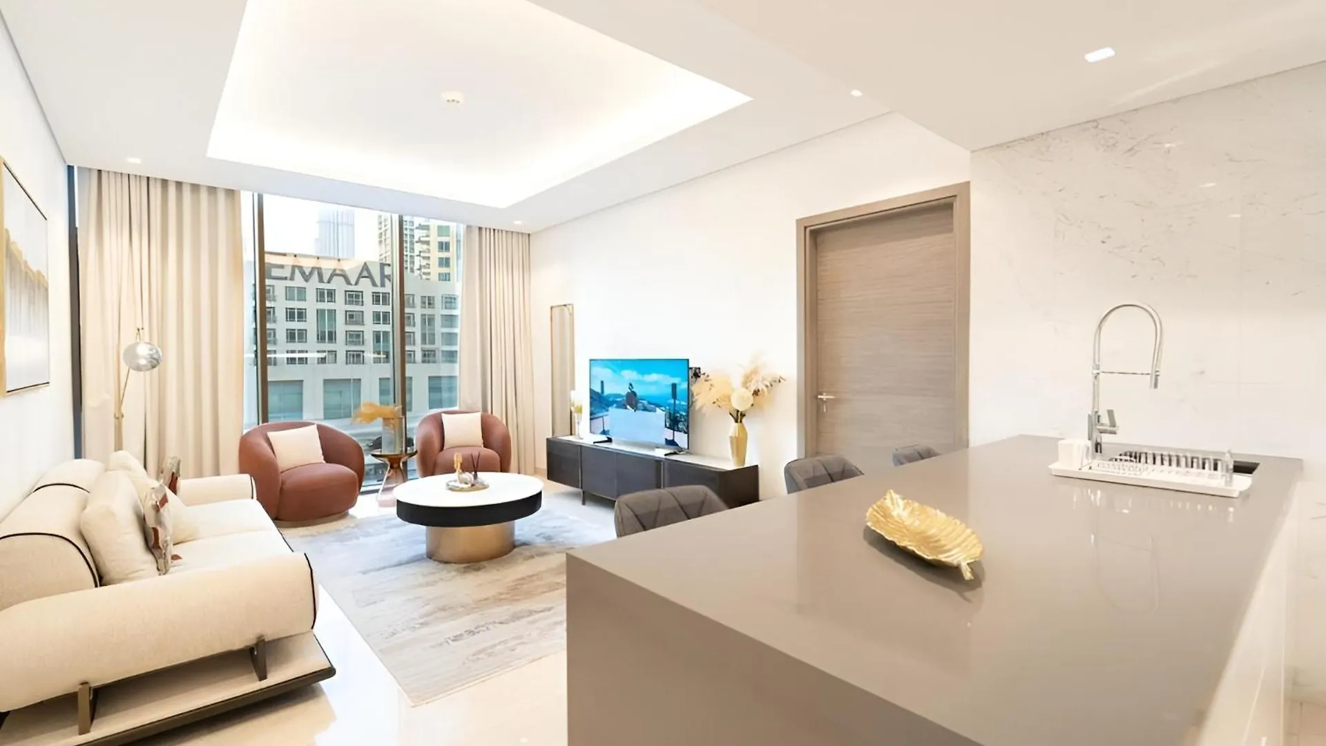 Brown Stone - Omniyat Burj Khalifa View Apartment Dubai 0*,