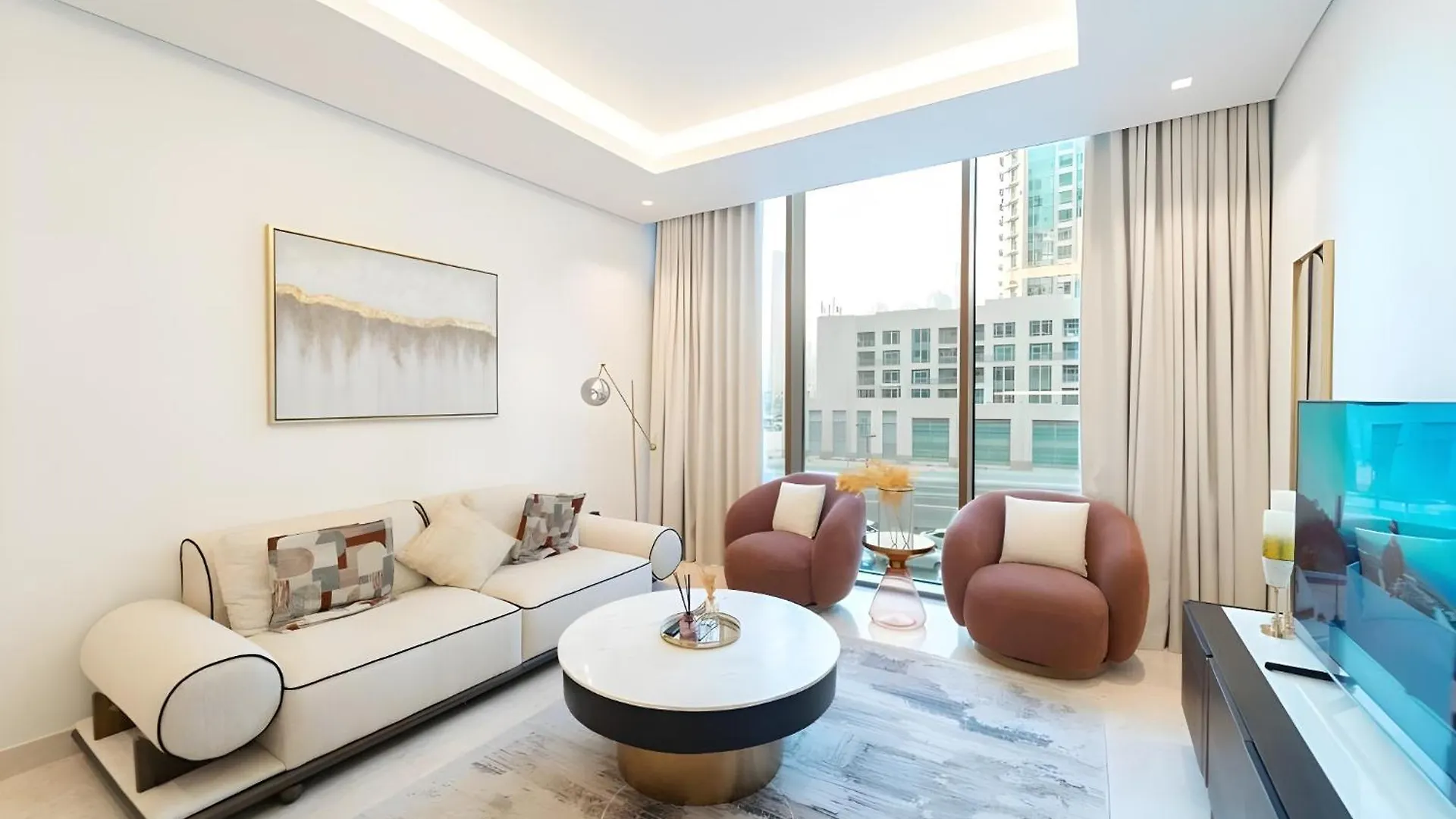 Brown Stone - Omniyat Burj Khalifa View Apartment Dubai